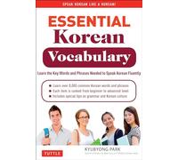 Kyubyong Park Essential Korean Vocabulary (Tascabile)
