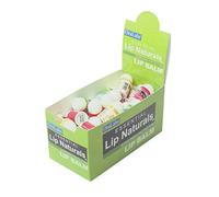 Essential Lip Naturals | Mini Lip Balm Assorted Flavors - Approssimately 50ct (Vanilla Bean, Tea Tree Mint, Bing Cherry)[SPF-15]