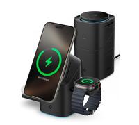 Essential MagFit Qi2 Caricatore Wireless 3 in 1 15W Stazione di Ricarica