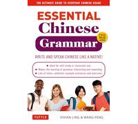 Vivian Ling Peng Wang Essential Chinese Grammar (Tascabile)