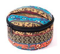 Essential Oil Bag - Round Storage Organizer Case | Portable Essential Oil Holder For Travel & Home Use | Compact Carrying Pouch For Outings, Trips, Tourism & Daily Aromatherapy Organization & Protecti