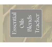 Essential Oil Blends Tracker: A Fillable & Printable Log for Aromatherapy, Wellness, and Holistic Healing: Organize, Track, and Customize Your ... Logbook for Personal or Professional Use