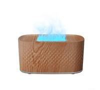 Essential Oil Diffuser 160ml 7 Color Lights Auto-Off | 7 color LED cycle, auto shut- safety, continuous or intermittent per mist, 160ml capacity, wood finish