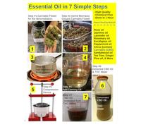 Essential Oil in 7 Simple Steps: High Quality, Chemical Free, Done in 1 hour