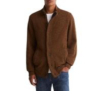 ESSENTIAL PATCH ZIP THROUGH Barbour Maglia Uomo Mkn0731 Marrone - S