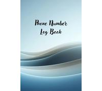 Essential Phone Contacts Record Book: Blue & Grey Matte Cover | 6×9 Contact Organizer | 100 Pages to Store Names, Numbers, Emails & Notes Safely