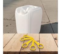 Essential Set di 5 chiavi a batteria per secchi in plastica 20L 30L costruite pe