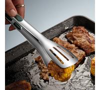 Essential Set di Pinze 3 Pezzi in Acciaio Inox per Esigenze di Cucina e Servizio