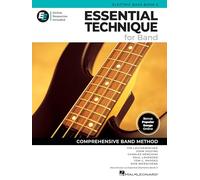 Essential Tecnique for Band - Basso Elettrico Libro 3 con risorse EEi Online | Metodo per Basso Elettrico | Canzoniere e Spartiti con 250+ Videolezioni e Repertorio aggiornato: With Eei