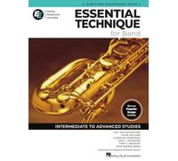 Essential Elements for Band - Eb Baritone Sax Book 3 with Eei