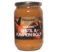 Essential Trading - Zuppa di lenticchie biologiche e zucca (680G)