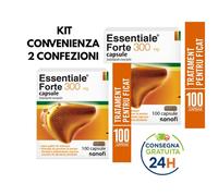 ESSENTIALE FORTE 300 mg - KIT SPECIALE 2X100 CPS Sanofi Protettore Epatico