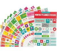 Essentials Month by Month Planner Stickers