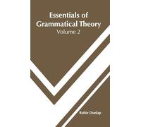 Essentials of Grammatical Theory: Volume 2 (Copertina rigida)