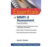 Essentials of MMPI-2 Assessment 2E