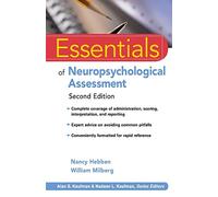 Nancy Hebben William Milbe Essentials of Neuropsychological Assessme (Tascabile)