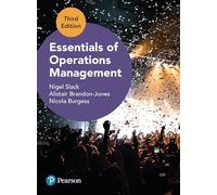 Essentials of Operations Management