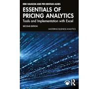 Essentials of Pricing Analytics: Tools and Implementation with Excel