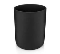 Essentra Home Cestino per la raccolta differenziata per ufficio o camera da letto, colore nero opaco, 2,2 galloni.