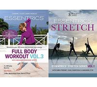 Essentrics Full Body Workout Vol.3 & Essentrics Stretch Series Vol.1 DVD bundle