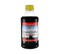 Essenza Aromatica Vodka al Mirtillo Rosso 250 ml + Chips di Quercia Francese 20 g - Estratto Senza Alcol per Cocktail, Drink e Liquori Casalinghi