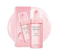 Essenza di collagene peptide micro-bolle, siero Bubble per la cura della pelle per pelle elastica, rimpolpante e anti-età, idratazione profonda e tonificante dei pori, contro le rughe sottili, 105 ml