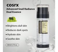 Essenza doppia con Niacinamide 5% + Bava di Lumaca 74%, Siero viso anti-invecchiamento per pelle spenta, idratante, illuminante, riparatore, per pelle sensibile, non testato sugli animali, cosmetica c