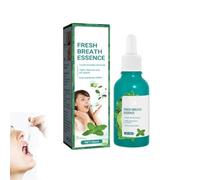 Essenza per la cura orale dell'alito fresco, Essenza per la cura dell'alito fresco, Gocce naturali per rinfrescare l'alito fresco (1 PCS)