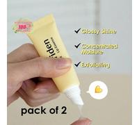 Essenza per le labbra in ceramide solida - Balsamo labbra idratante per labbra luminose, morbide, rimpolpate e radiose - Con olio di semi di jojoba, ceramidi e cera di Fuligo - Cosmetica coreana, K-be