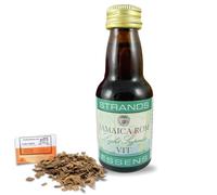 Essenza Stile Rum Bianco Giamaicano 25ml - Senza Alcol - Prepara 0,75L - Con Chips Di Quercia Francese 20g In Omaggio