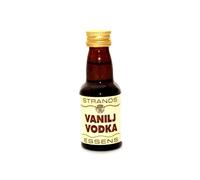 Essenza Vanilj Gusto Vodka 25ml - Aroma Senza Alcol per 750ml - Sapore di Vaniglia Morbido per Liquori Fatti in Casa
