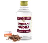 Essenza Vodka al Ribes Nero 250ml + 20g Chips di Quercia Francese - Estratto Senza Alcol per Vodka
