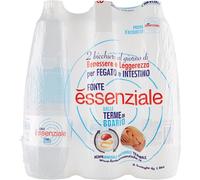 Essenziale Acqua Naturale, 18 BOTT. x 1L Benessere Fegato e Intestino