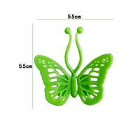Essenziale per Attrezzi da Giardinaggio 50pz Set Clip Farfalla Invisibile Dispon