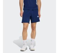 ESSENZIALI DA ALLENAMENTO BASE 3 Strisce WOVEN SHORT Dark Blue / White M 23 CM