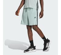 ESSENZIALI PER ALLENAMENTO BASE 3-STRIPES PIQUE SHORT 9 pollici Wonder Sage / Black M