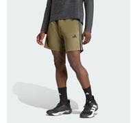 ESSENZIALI PER L'ALLENAMENTO PANTALONCINI IN MAGLIA ALL-SET A 3 STRISCE Olive Strata / Black 2XL 18 CM