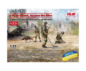Essere Avanti, Salvare La Vita Sapperi Delle Forze Armate D'Ucraina Maquette
