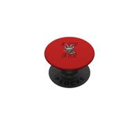 Essere buono o Else Vintage Krampus Folk Art Illustrazione PopSockets PopGrip Adesivo
