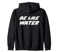 Essere Come l'acqua | Do Martial Arts Quote Lee Felpa con Cappuccio