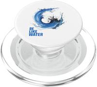 Essere come l'acqua Tao Flow State Meditare l'armonia in movimento PopSockets PopGrip per MagSafe