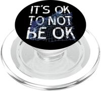 essere come sei ok detto autismo depressione nerd PopSockets PopGrip per MagSafe