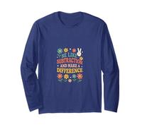 Essere Come sottrazione e Fare la Differenza Insegnante di Matematica Divertente Maglia a Manica