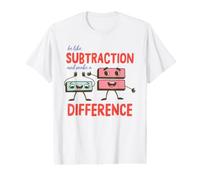 Essere Come sottrazione e Fare la Differenza Matematica Insegnante di Matematica Maglietta con Stampa Grafica Economica