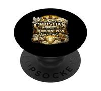 Essere cristiani non è facile, ma il piano pensionistico è PopSockets PopGrip Adesivo