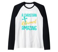 Essere cristiani Non è Facile, ma Il Piano pensionistico è Stupendo Maglia con Maniche Raglan