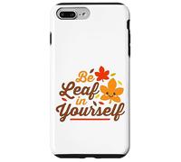 Essere foglia in te stesso credere carino Kawaii Ringraziamento Custodia per iPhone 7 Plus/8 Plus