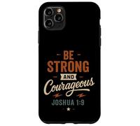 Essere forte e coraggioso Joshua 1 9 - Vintage Christian Custodia per iPhone 11 Pro Max
