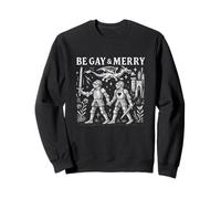 Essere Gay e Allegro Divertente Medievale Gay Pride Meme LGBTQ+Uccidere Felpa