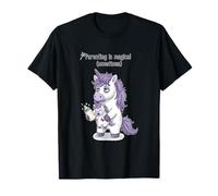 Essere Genitori a Volte è Magico - Unicorno Stanco Maglietta